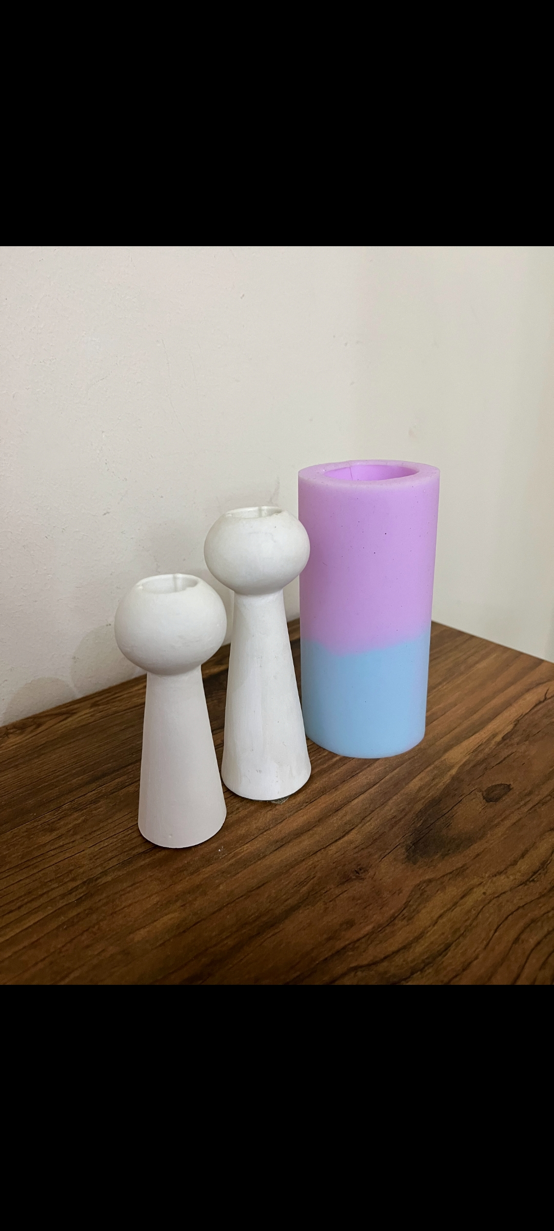 قالب سیلیکونی جاشمعی مدل سر گرد