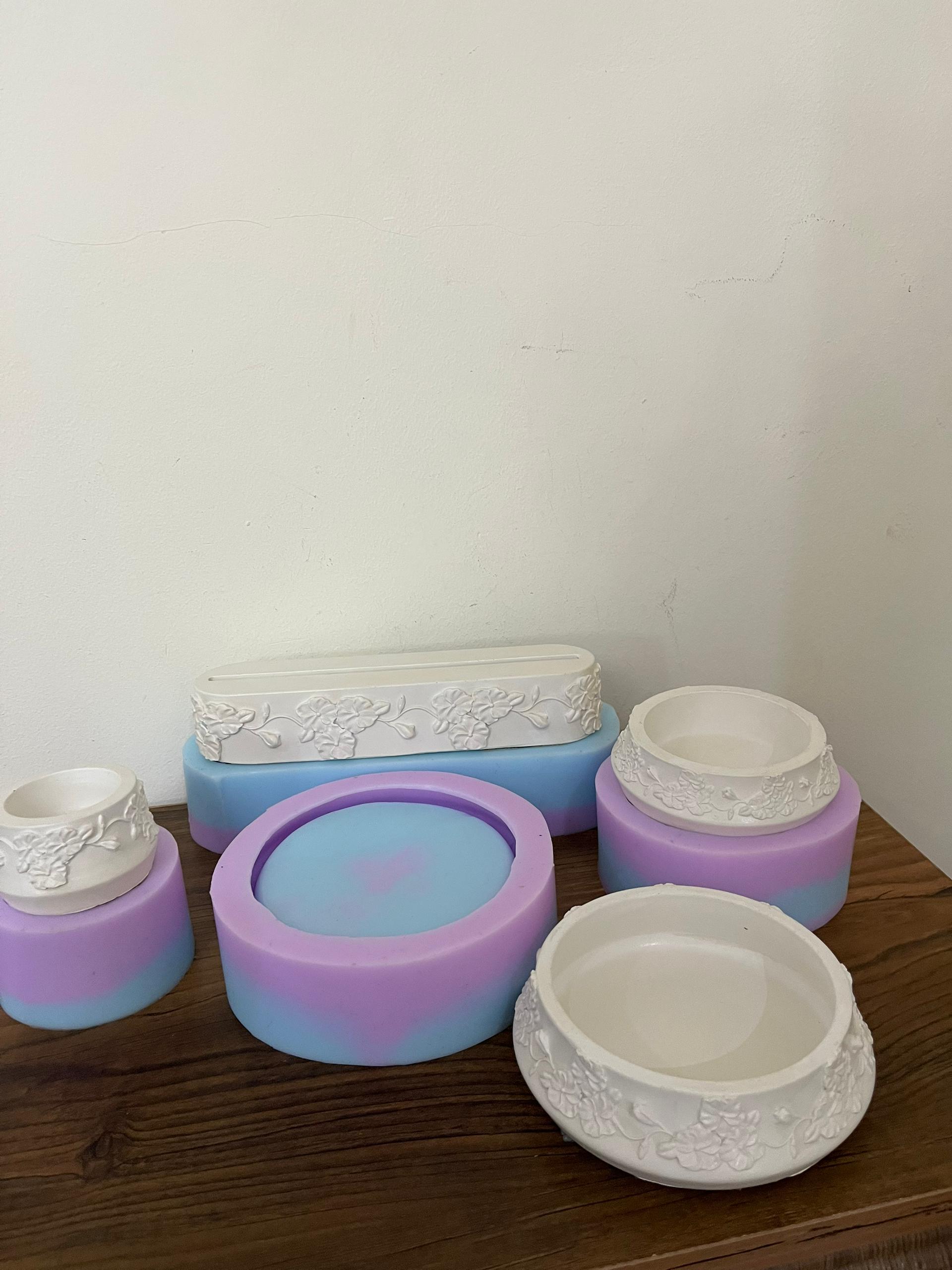 قالب سیلیکونی ست هفتسین مارسلا