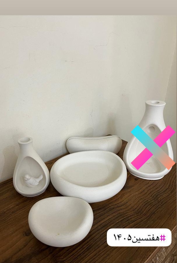 قالب سیلیکونی ست هفتسین بدون گلدان