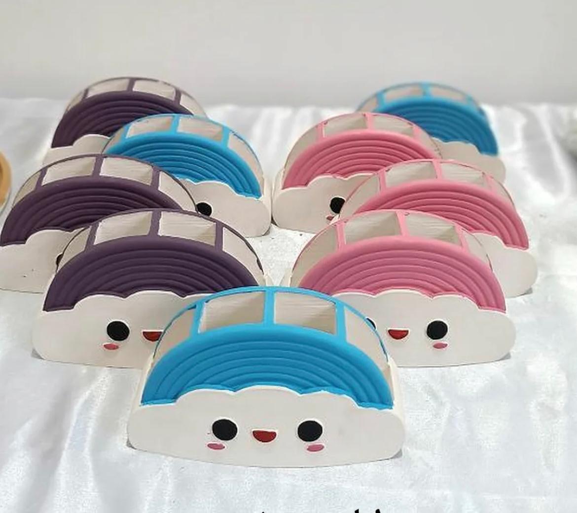 قالب سیلیکونی جامدادی رنگین کمان