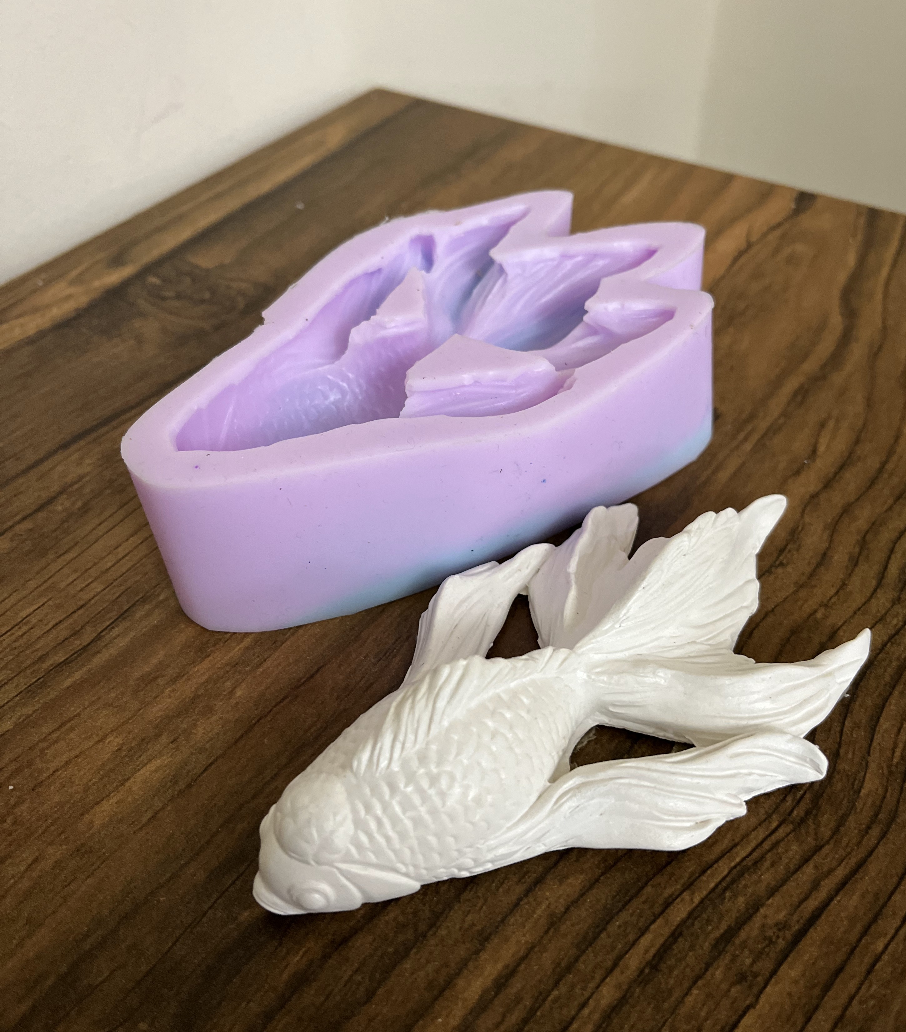 قالب سیلیکونی ماهی عروس سایز۲